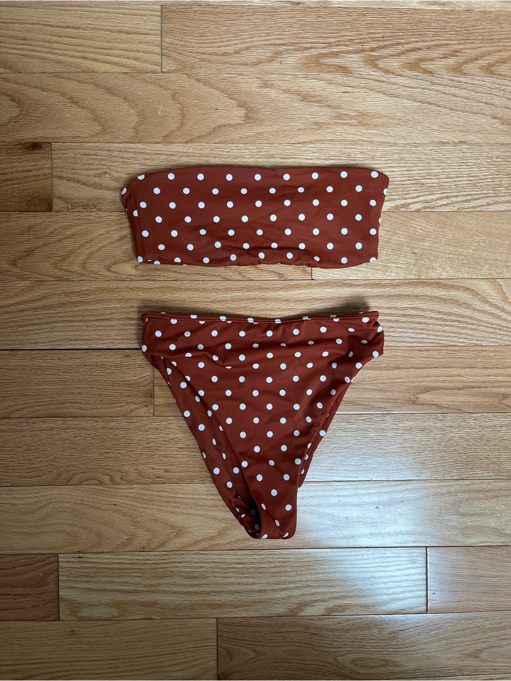 LA Hearts Polka Dot Bikini